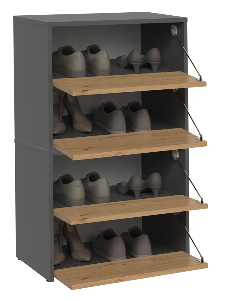 2-Szafka na obuwie MODO X2 ANTRACYT ARTISAN-2