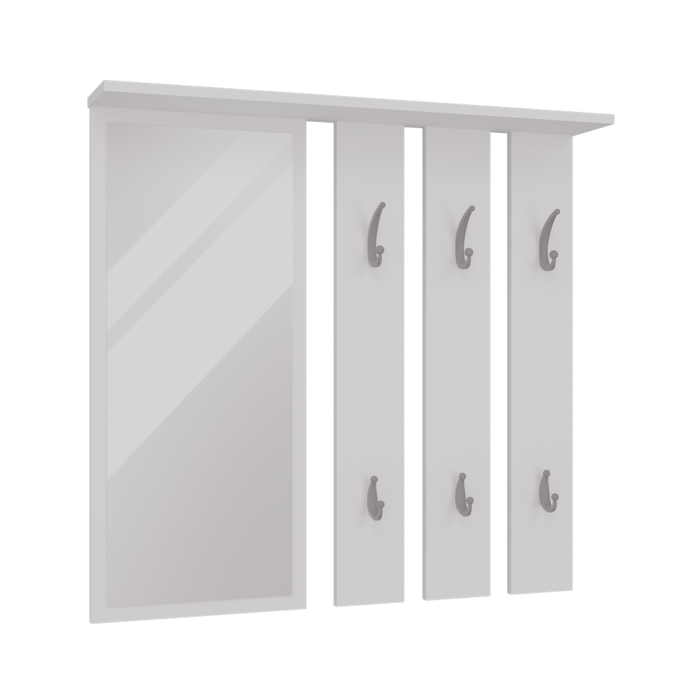 4-Wieszak Opal OPAL BIAŁY-4