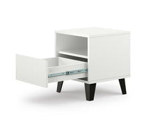 Mesa de Cabeceira Escandinava 1G BRANCA