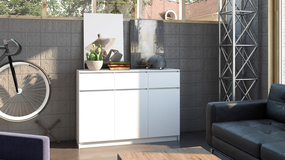 3-Komoda Malwa 3D3S BIAŁY-3