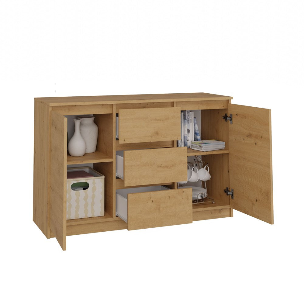 4-Komoda Malwa 2D3S DĄB ARTISAN-4