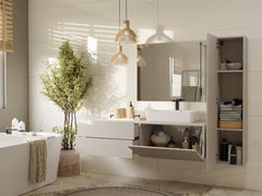 Mueble de baño TIGO 1P2C CACHEMIR