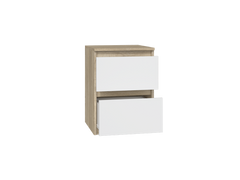 2-Szafka nocna Malwa M2 BIAŁY SONOMA-2