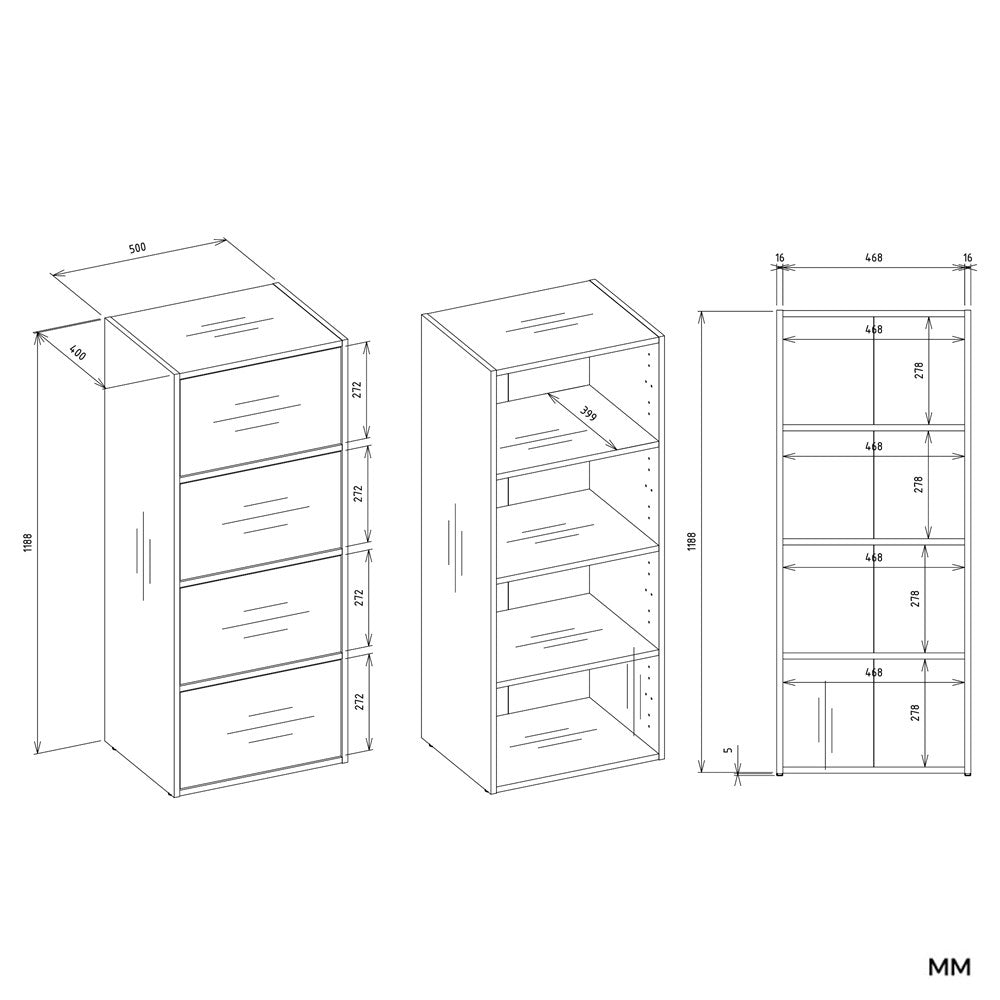 6-Komoda ALMA ANTRACYT DĄB ARTISAN-6