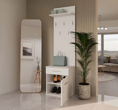 4-Wieszak Duo DUO BIAŁY-4