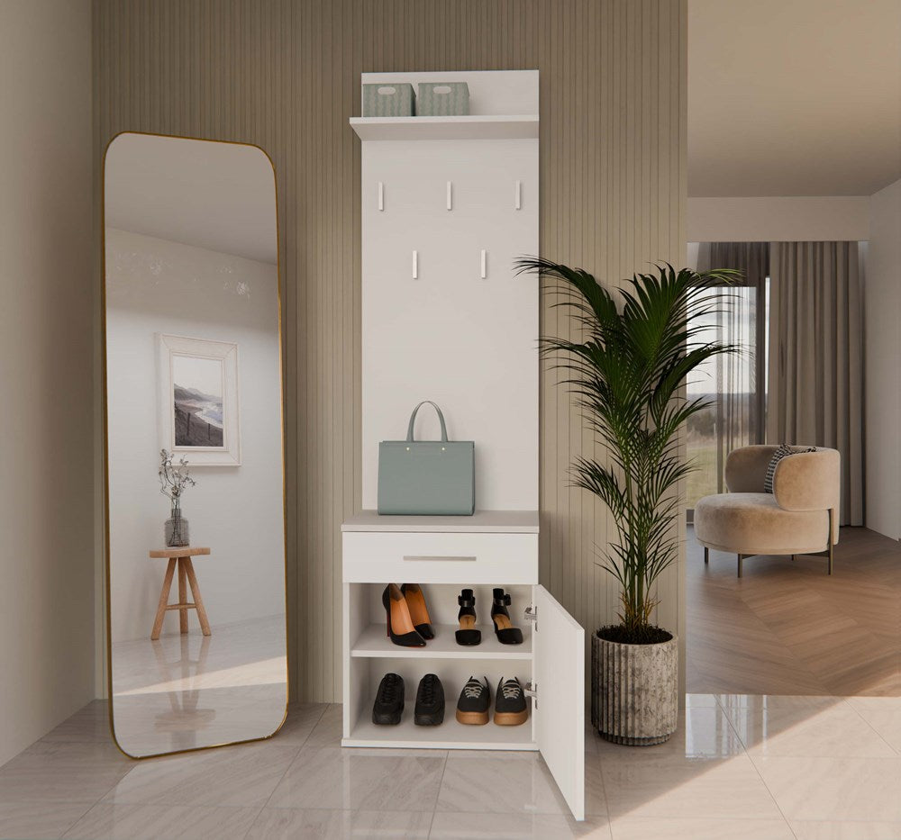 6-Wieszak Duo DUO BIAŁY-6