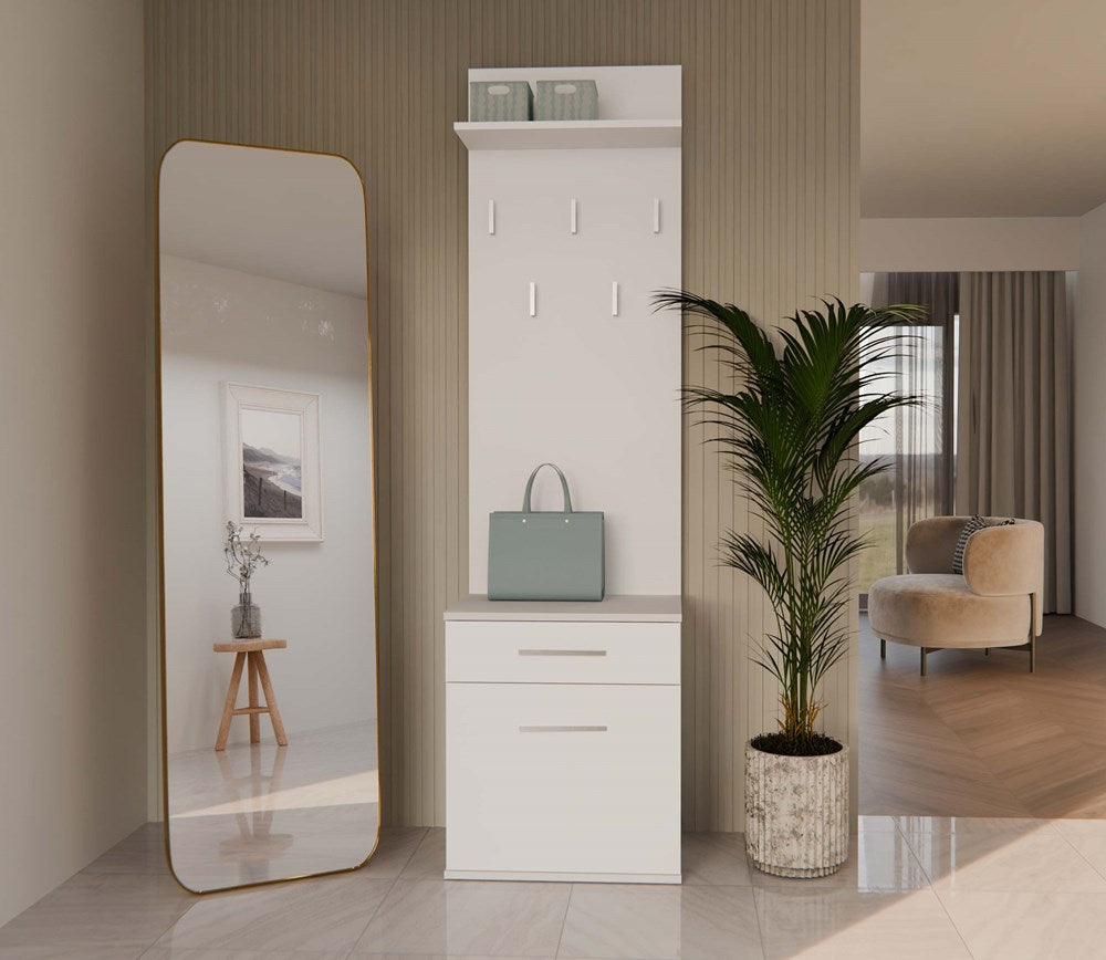 5-Wieszak Duo DUO BIAŁY-5