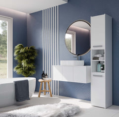 2-Słupek łazienkowy Sara S30 BIAŁY-2