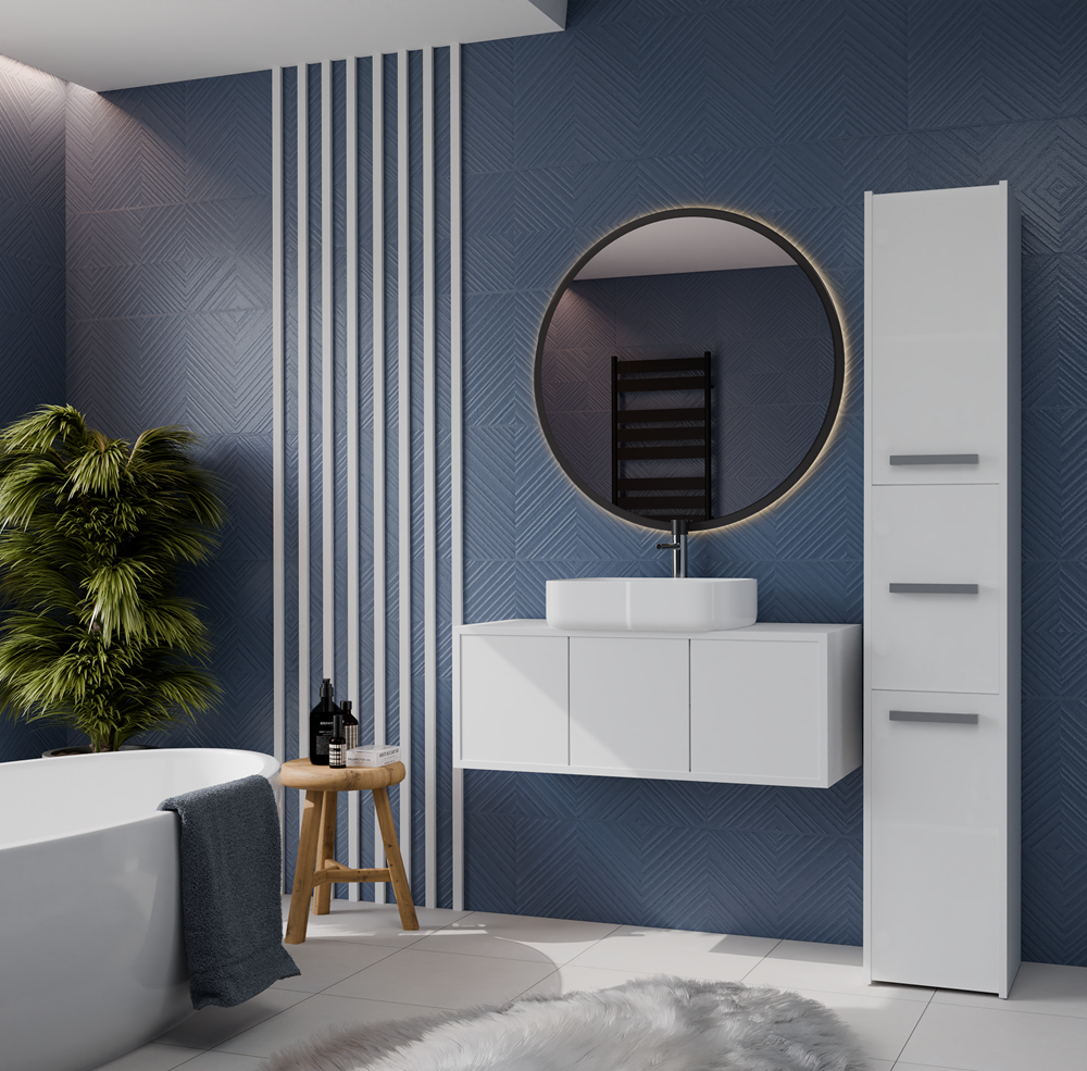 4-Słupek łazienkowy Sara S33 BIAŁY-4