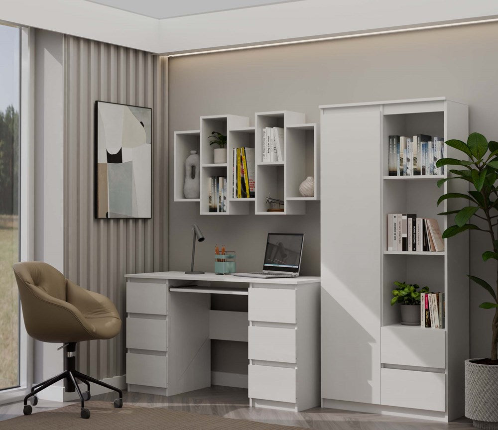 8-Regał BILBAO 7.0 BIAŁY-8