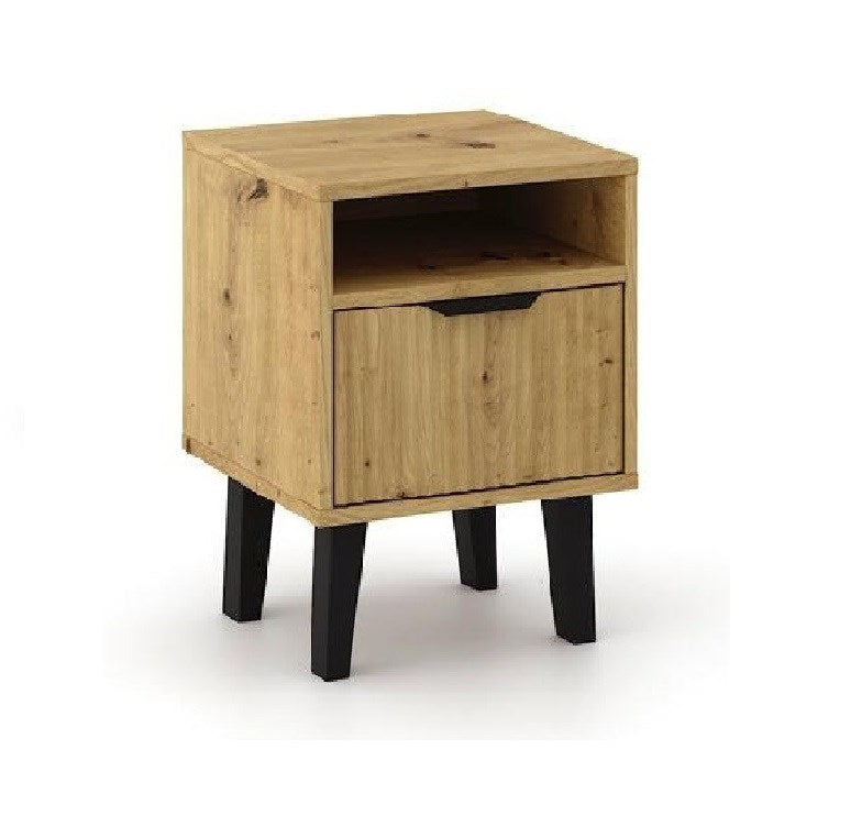 6-Szafka nocna Scandi 1S SLIM DĄB ARTISAN-6