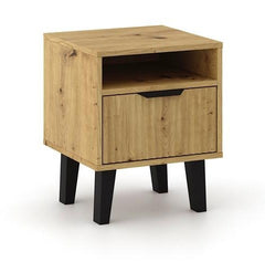 1-Szafka nocna Scandi 1S SLIM DĄB ARTISAN-1