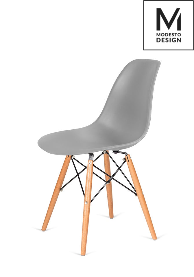 MODESTO DSW chair gray - beech base
