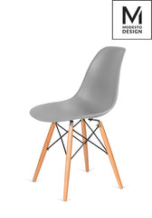 MODESTO DSW chair gray - beech base