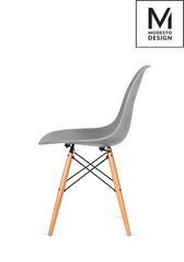 MODESTO DSW chair gray - beech base