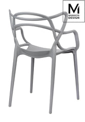 MODESTO HILO chair gray - polypropylene