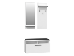 1-Garderoba Riva RIVA BIAŁY-1