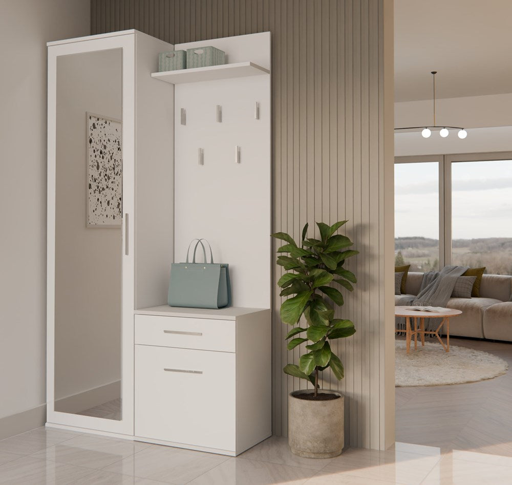2-Garderoba DUO BIAŁY-2