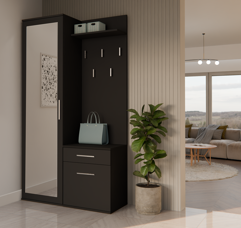 7-Garderoba DUO CZARNY-7
