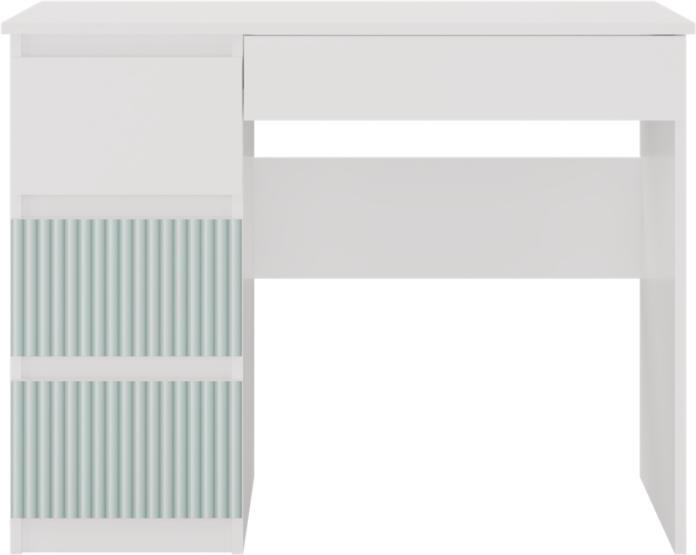 2-Biurko Mijas LEWE ARTESO MINT Miętowy-2
