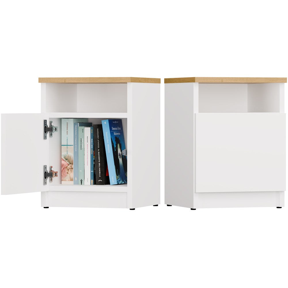 1-Szafka nocna GALAX 30/1D BIEL-ARTISAN-1