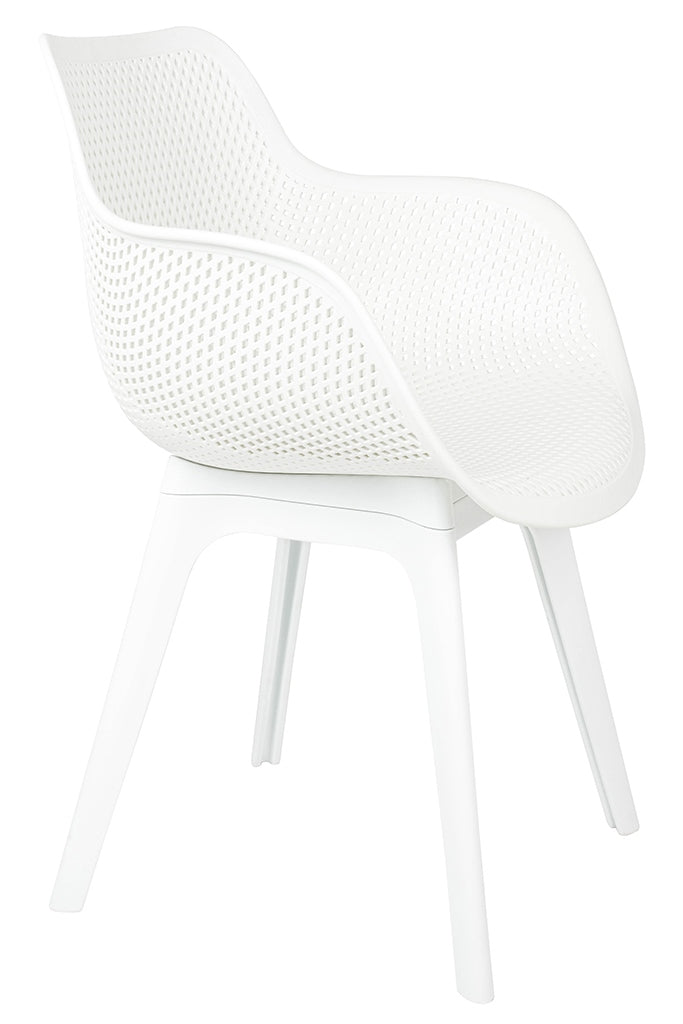 LANDI chair white - polypropylene