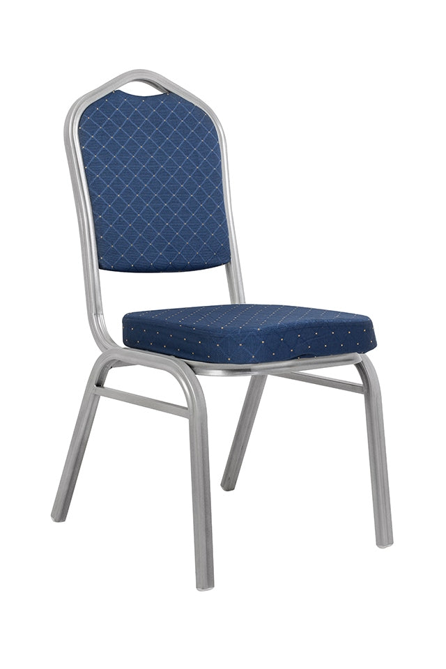 ARES banquet / conference chair blue / silver