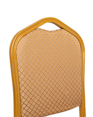 HERA banquet / conference chair beige / gold
