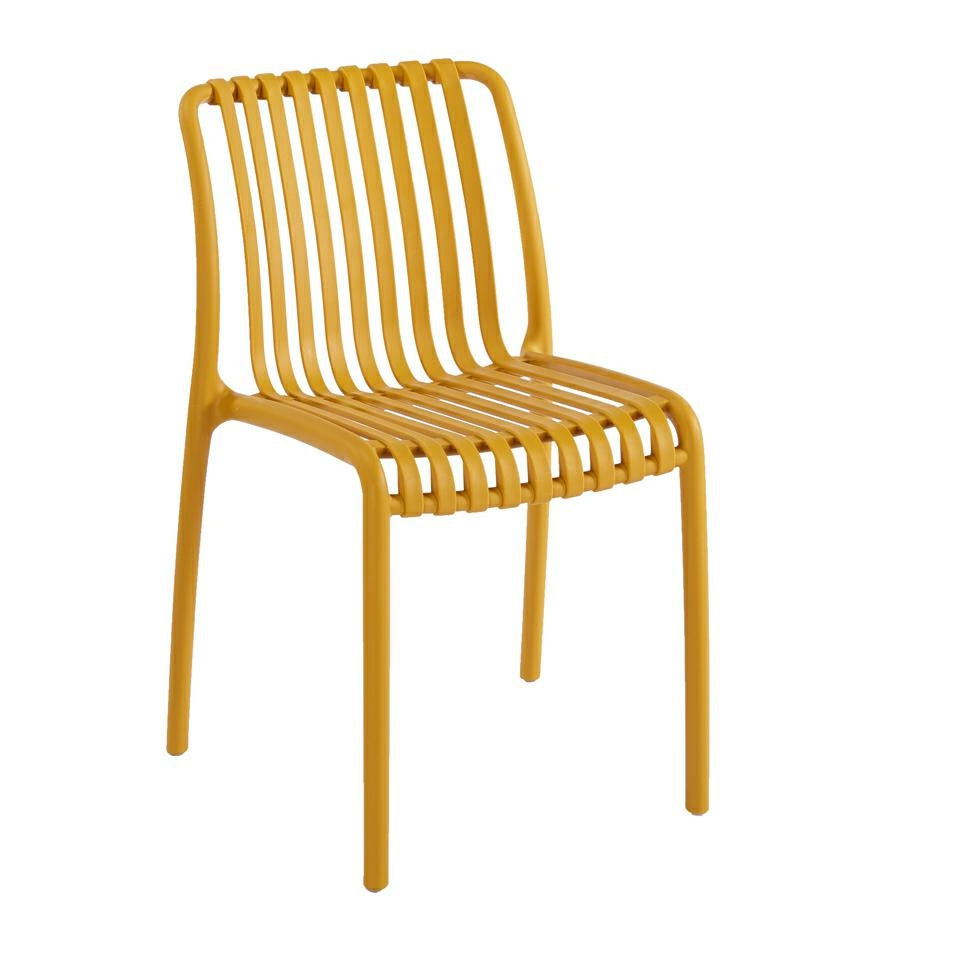 STRIPS UV chair yellow