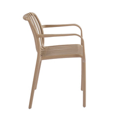 STRIPS ARM UV chair, beige