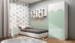 4-Szafka nocna Malwa M2 ARTESO MINT / Miętowy-4