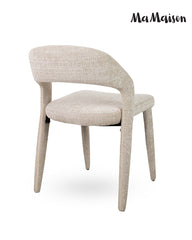 MaMaison set of 2 KOS beige chairs