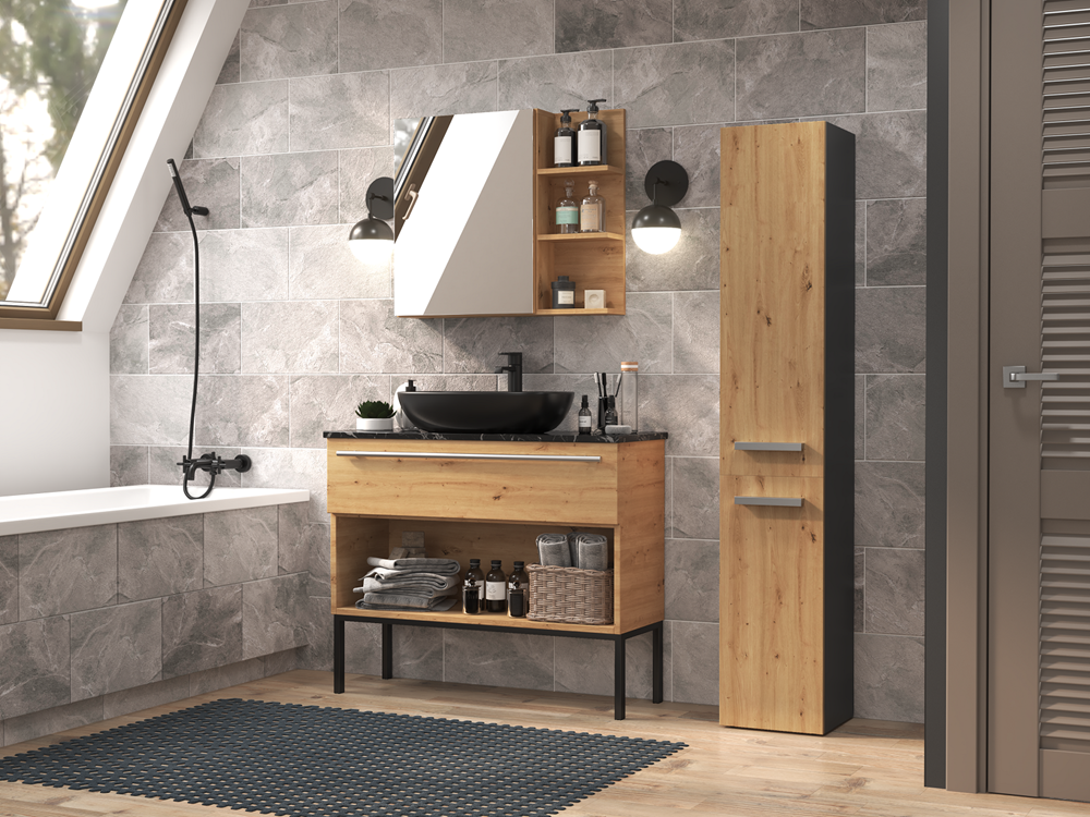 5-Słupek łazienkowy Nel II ANTRACYT ARTISAN-5