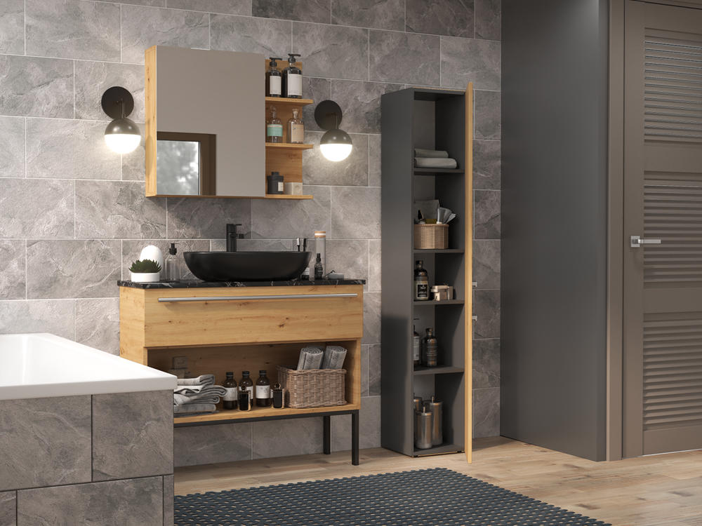6-Słupek łazienkowy Nel II ANTRACYT ARTISAN-6