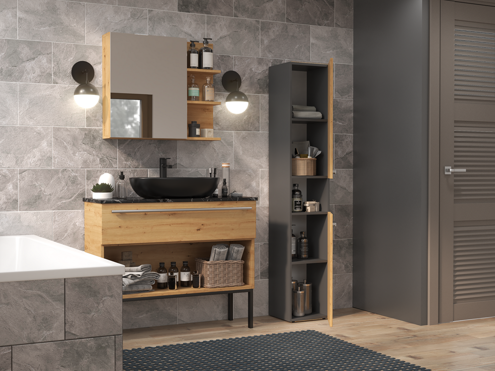 6-Słupek łazienkowy Nel I ANTRACYT ARTISAN-6