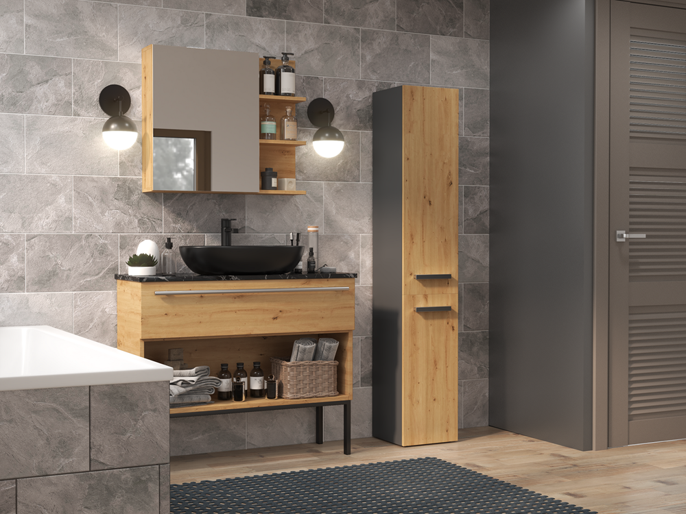 7-Słupek łazienkowy Nel II ANTRACYT ARTISAN-7