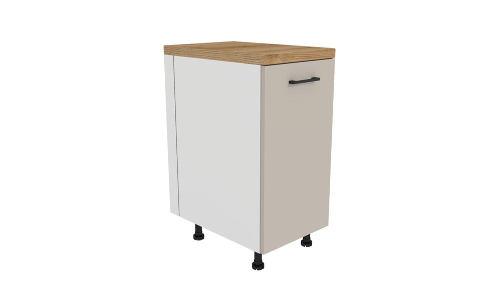 3-MEBLE KUCHENNE ZESTAW VARIO Z1 240x180CM KASZMIR BLAT DĄB EVOKE BEZ AGD-3