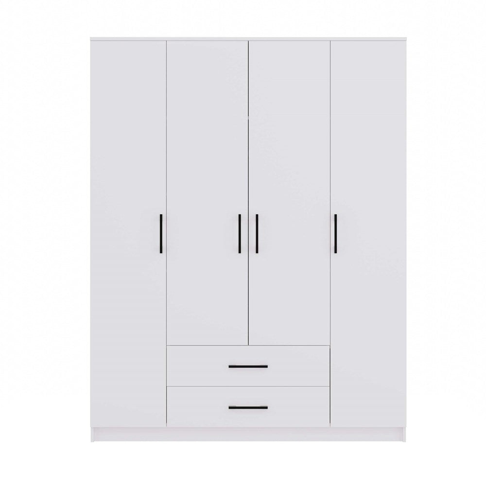 5-Szafa ROMANA 160 BIAŁA Bez Lustra-5