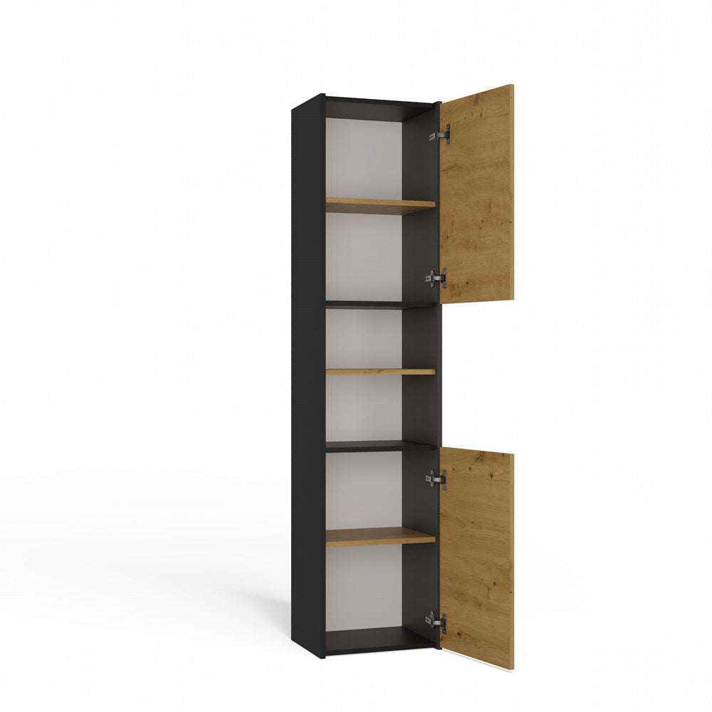 6-Słupek łazienkowy Sara S40 ANTRACYT DĄB ARTISAN-6