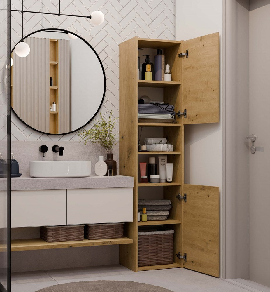 3-Słupek łazienkowy Sara S40 DĄB ARTISAN-3