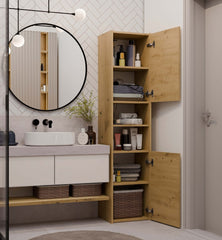 3-Słupek łazienkowy Sara S40 DĄB ARTISAN-3