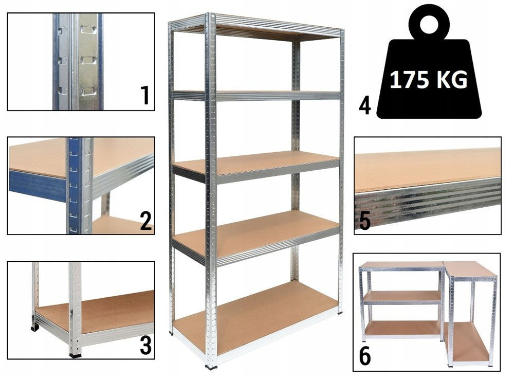 5-Regał Magazynowe G9040 METALOWE-5