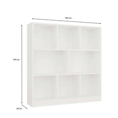 3-Regał Fiesta 8P BIAŁY-3