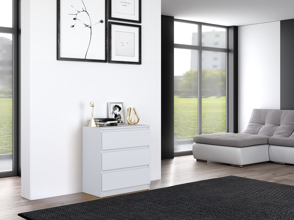 9-Komoda Malwa M3 BIAŁY-9