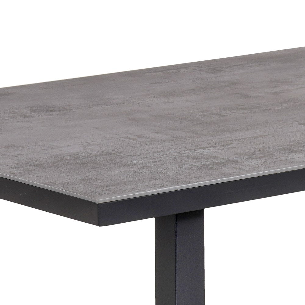 15-Zestaw Mebli Ogrodowych Jadalnianych TEXAS Narożny dla 6 Osób Sofa Stół Ławka SZARY-15