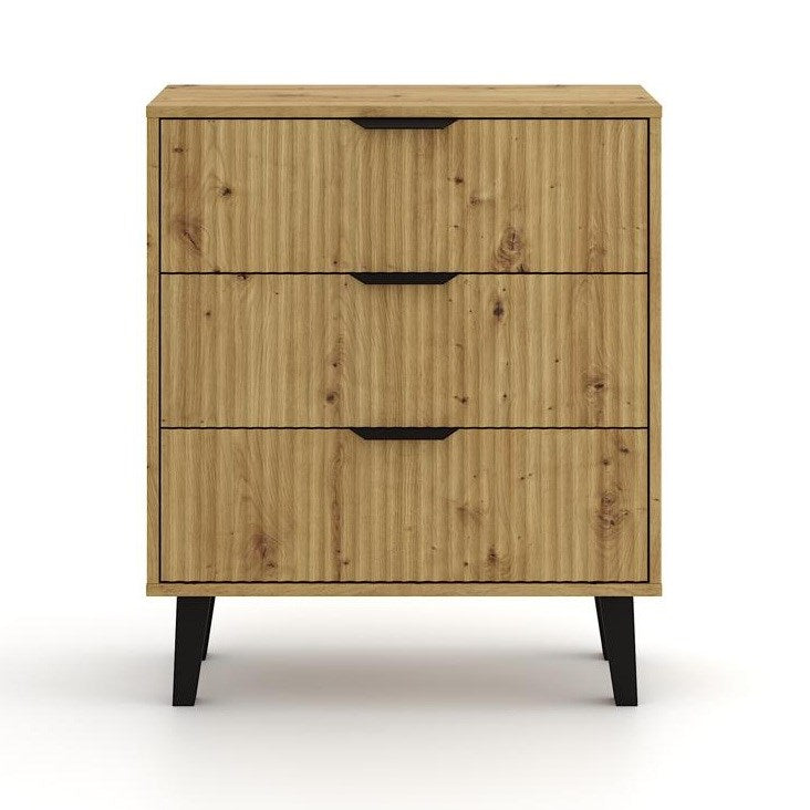 5-Komoda Scandi 3S SLIM DĄB ARTISAN-5