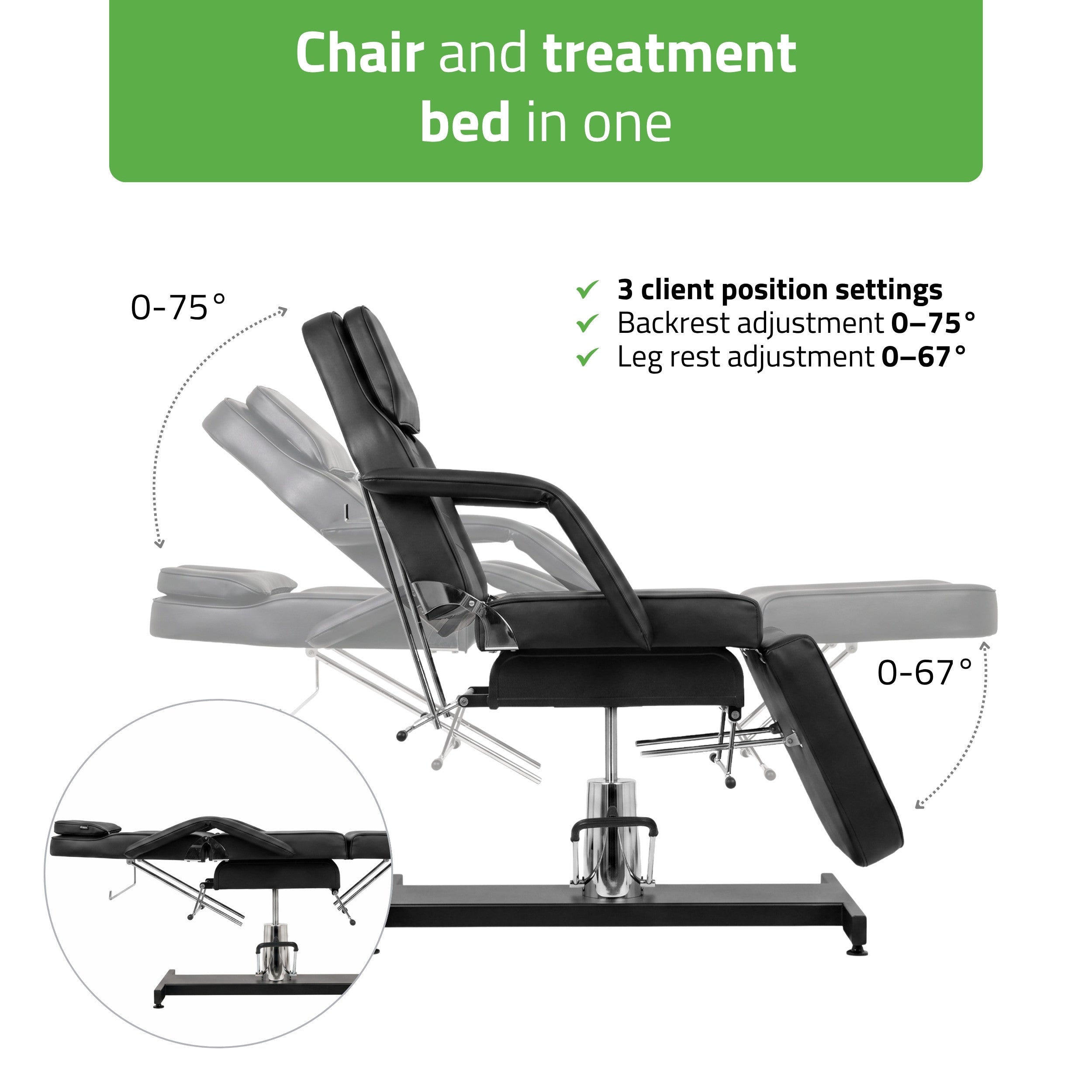-3-Alora Black Hydraulic Beauty Chair | Habys-3