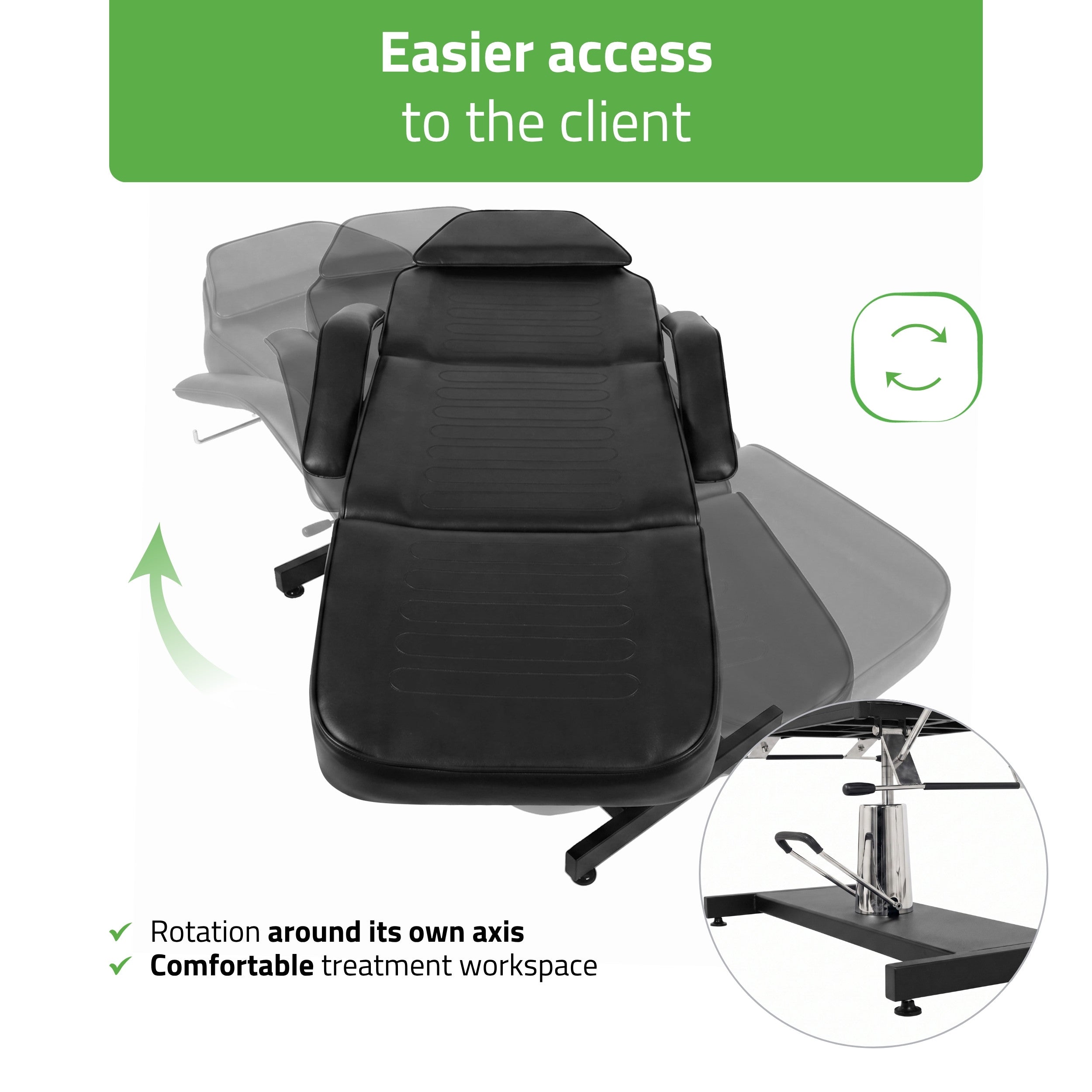 -4-Alora Black Hydraulic Beauty Chair | Habys-4