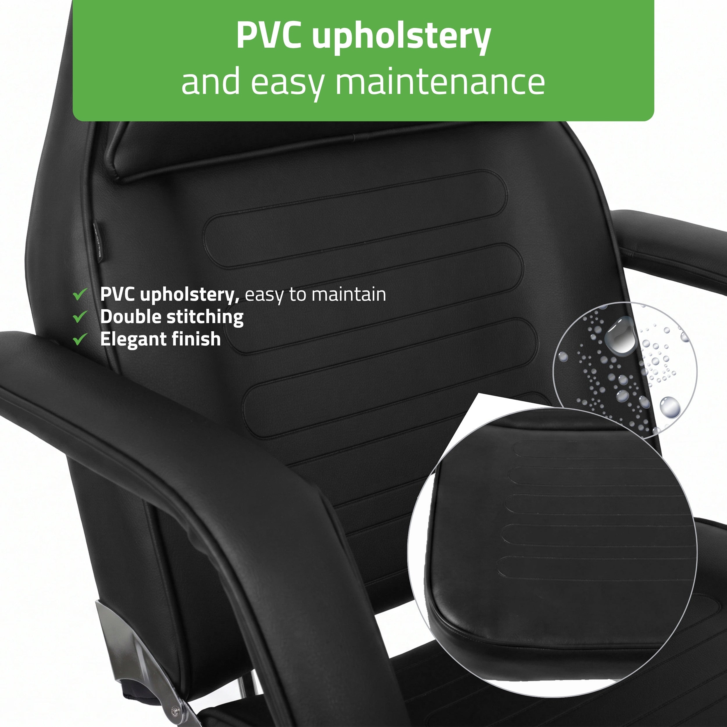 -7-Alora Black Hydraulic Beauty Chair | Habys-7