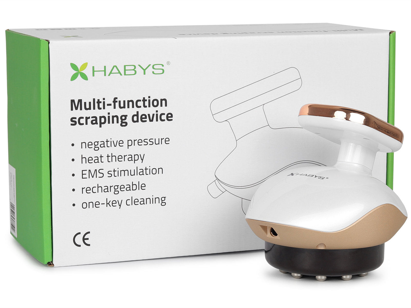 -1-Body electric massage cupping device, EMS and infrared-1